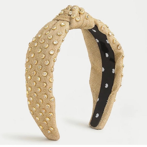 Lele Sadoughi x J. Crew Gold Headband - Picture 1 of 6